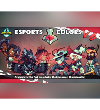 Brawlhalla - Esports Colors V6 Skin DLC valid untill December 2025 Key GLOBAL